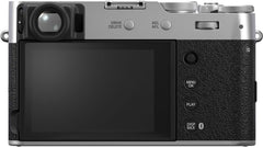 FUJIFILM X100VI Digital Camera (Silver) 16821822 - SD 64GB Memory Card, 72' Tripod, Pistol Grip, Medium Gadget Bag, HDMI A-A, Starterkit and More (12PC Bundle Accessory Kit)