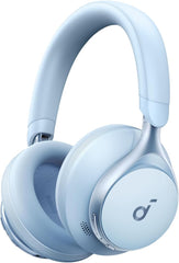 by Anker, Space One, Active Noise Cancelling Headphones, 2X Stronger Voice Reduction, 40H ANC Playtime, App Control, LDAC Hi-Res Wireless, Comfortable Fit, Clear Calls, Bluetooth 5.3 (Blue)