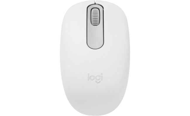 Logitech M196 Bluetooth Wireless Mouse, Compact and Portable Mouse for Laptops, Tablets and More, 12-Month Battery, Smooth Tracking, Compatible with PC and Mac, Windows and macOS - Off White