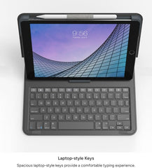 Messenger Folio 2 - Tablet Keyboard & Case for 10.2-inch iPad, 10.5-inch iPad/Air 3