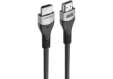 Promate HDMI 2.1 Cable, 3m HDMI to HDMI Slim Cable with 48Gbps Bandwidth, 8K@60Hz Resolution, UHD Dynamic HDR eARC Wire for MacBook Pro, PS5, TV, Xbox, Roku, UHD TV, Blu-ray Projector, PrimeLink8K-300