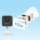 EZVIZ H1c 1080p Indoor Smart Wi-Fi Security Camera (CS-H1c-R101-1G2WR), Intelligent Surveillance Camera with Night Vision Works with Alexa & Google Home