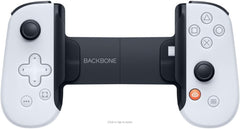 Solutions 2 GO Backbone ONE USB Type-C Mobile Gaming Controller for iPhone - White