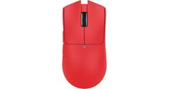 ATTACK SHARK X11 Lightweight Wireless Gaming Mouse with RGB Charging Dock,Tri-Mode-2.4G/USB-C Wired/BT,22K DPI,PAW3311 Optical Sensor,HUYU Switch, 5 programmable Buttons for PC/Mac(Red)