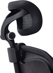 New Headrest for Herman Miller Classic and Remastered Aeron Office Chair Black/Graphite Headrest Only - Chair Not Included (for Classic Aeron)