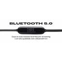 JBL Tune 125BT Wireless In-Ear Headphones, Pure Bass Sound, Lossless 5.0 Bluetooth, 16H Battery, Magnetic Cable, Multi-Point Connection, Voice Assistant, 3-Button Remote with Mic - Black