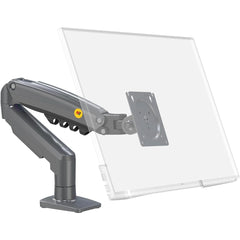 North Bayou (NB F80) Ergonomic Desk Mount Single Monitor Arm, Up To 17-30" Size & 2-9kg Weight, Vesa 75mm x 75 mm To 100mm x 100mm Mounting Hole | F80 | - CompuMe