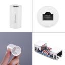 UGREEN RJ45 Coupler 2 Pack, Ethernet Extender 1000Mbps in Line Coupler Cat7 Cat6 Cat5e Cable Connector Ethernet Adapter Female to Female Black