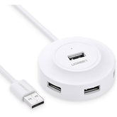 UGREEN USB 2.0 Hub 4-USB Ports white