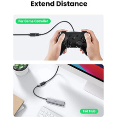 UGREEN USB 3.0 Extension Cable (1.5m) – 5Gbps High-Speed Data Transfer - Universal Compatibility