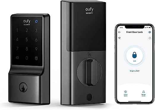 Golden Connector Anker eufy Smart Lock C210, No Bridge Required, Easy Installation