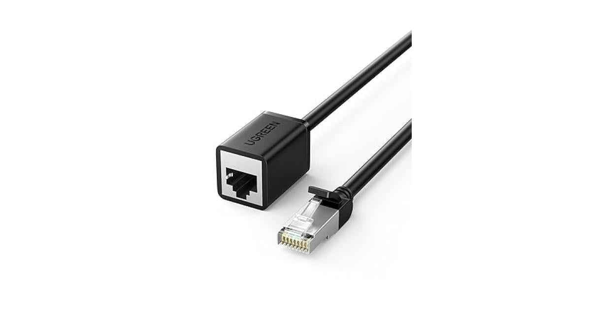 UGREEN CAT6 F/UTP ETHERNET RJ45 EXTENSION MALE/FEMALE 2M