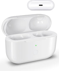 Charging Case Replacement for AirPods Pro 1st & 2nd Generation - Wireless Charger Case Without Earbuds (White)