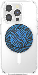 Phone Grip for MagSafe, Magnetic Holder, Phone Stand, Blue - Zed