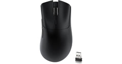 ATTACK SHARK R1 Wireless Gaming Mouse,Tri-Mode Connection (2.4G/Wired/BT5.2),55g Lightweight,18K DPI Optical Sensor,HUYU 20 Million Key Life,Ergonomic Design,for PC/Laptop/Win/Mac(Black)