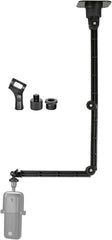 Wave 3 Wall Mount Stand,Microphone Folding Ceiling Rotating Holder Compatible with Elgato Wave 3 1 Microphone, Facecam Webcam, Key Light - 1/4-20 Thread