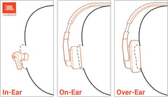 JBL T720BTBLK Tune 720BT Over The Ear Headphones - Black