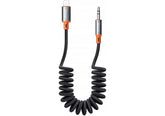 Mcdodo CA - 0890 Lightning to 3.5mm AUX Jack Coil Cable Castle Series 1.8 meter - 18 Month Warrannty