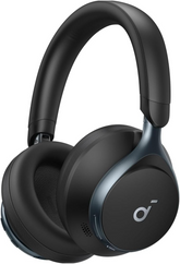 Anker Soundcore Space One Bluetooth Headphones – Adaptive ANC, Foldable, Black