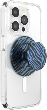 Phone Grip for MagSafe, Magnetic Holder, Phone Stand, Blue - Zed