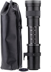 Telephoto Lens for Nikon F Mount 420-800mm f8.3 Manual Focus Zoom Lens for Nikon D5600 D3500 D7500 D90 D5500 D3400 D80 D500 D7200 D5500 D750 D850 D3300 D5300 D610 D7100 D5200