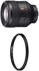 Sony FE 85mm f/1.4 GM Lens with UV Protection Lens Filter - 77 mm