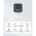 EZVIZ H1c 1080p Indoor Smart Wi-Fi Security Camera (CS-H1c-R101-1G2WR), Intelligent Surveillance Camera with Night Vision Works with Alexa & Google Home