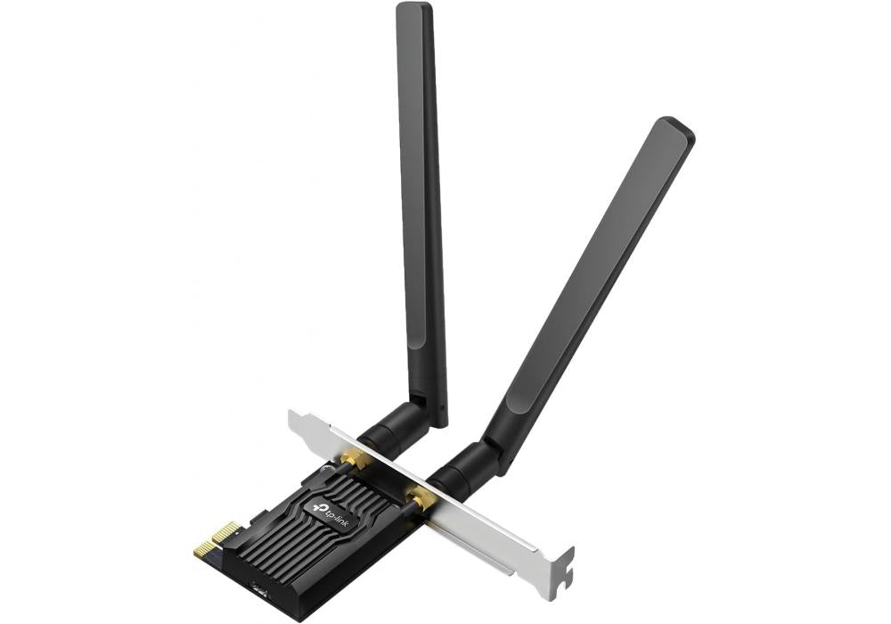 TP-Link WiFi 6 PCIe WiFi Card for Desktop PC AX1800 (Archer TX20E), Bluetooth 5.2, WPA3, 802.11ax Dual Band Wireless Adapter with MU-MIMO, Ultra-Low Latency, Supports Windows 11, 10 TP-Link WiFi 6 PCIe WiFi Card for Desktop PC AX1800 (Archer TX20E), Bluetooth 5.2, WPA3, 802.11ax Dual Band Wireless Adapter with MU-MIMO, Ultra-Low Latency, Supports Windows 11, 10