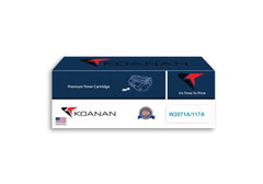 KOANAN W2073A/117A High Quality Printer Toner Cartridge Compatible With HP Color Laser MFP 178/179nw/nwg/fnw/fwg series, 150a/nw - Cyan