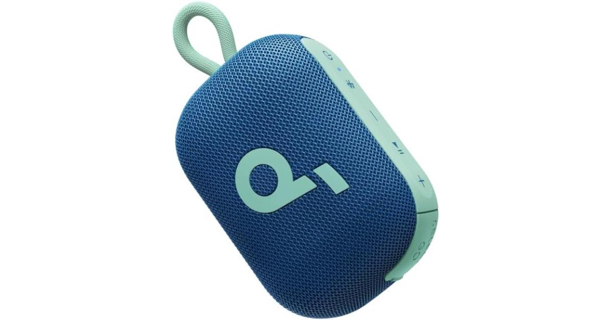 Soundcore Select 4 Go Bluetooth Shower Speaker by Anker, IP67 Waterproof, Ultra-Portable Speaker, Wireless, Powerful Sound, for Outdoors/Home/Travel (Blue)