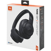 Jbl Tune 720bt Wireless Over Ear With Jbl Pure Bass Sound Bluetooth 5.3 Up To 76h Battery Life & Speed Charge, Lightweight, Comfortable & Foldable Design Black