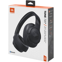 JBL Tune 720BT Wireless Over-Ear with JBL Pure Bass Sound Bluetooth 5.3 Up to 76H Battery Life & Speed Charge, Lightweight, Comfortable & Foldable Design - Black