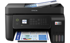 Epson Ecotank L5290 3-In-1 Office Ink Tank Printer A4 Colour Printer w/ ADF Wi-Fi & Color LCD Screen up to 33ppm/15ppm - Black