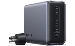 Ugreen Nexode 500w Gan Charging Station, 6 Port Usb C & Usb A With 240w Single Port, Smart Temperature Control & Space Saving Design For Iphone 17/16/15, Galaxy S25/s24, Macbook Pro/air, Ipad, Laptops