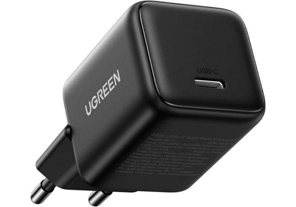 UGREEN X512 Nexode Mini 20W GaN Fast Charger USB-C PD 3.0 Ultra Compact EU Plug