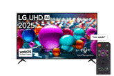 55 Inch LG UHD AI UA85 4K Smart TV AI Magic remote HDR10 WebOS25 2025