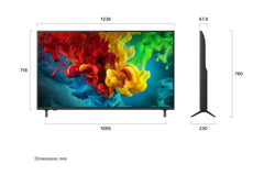 LG QNED Mini LED 55Inch, Smart & 4K, AI Assistant, Cinema Design, Dynamic QNED Color, Magic Remote - 55QNED84B6T.AMNE