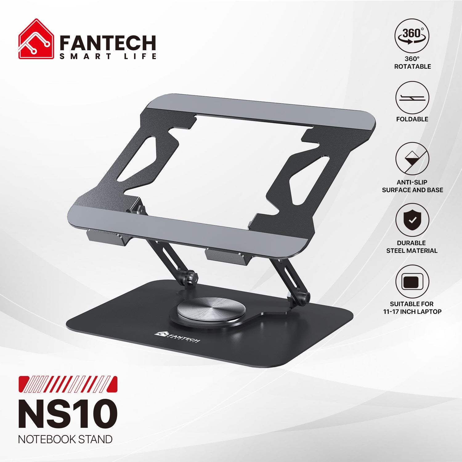 Fantech NS10 Notebook Stand - CompuMe