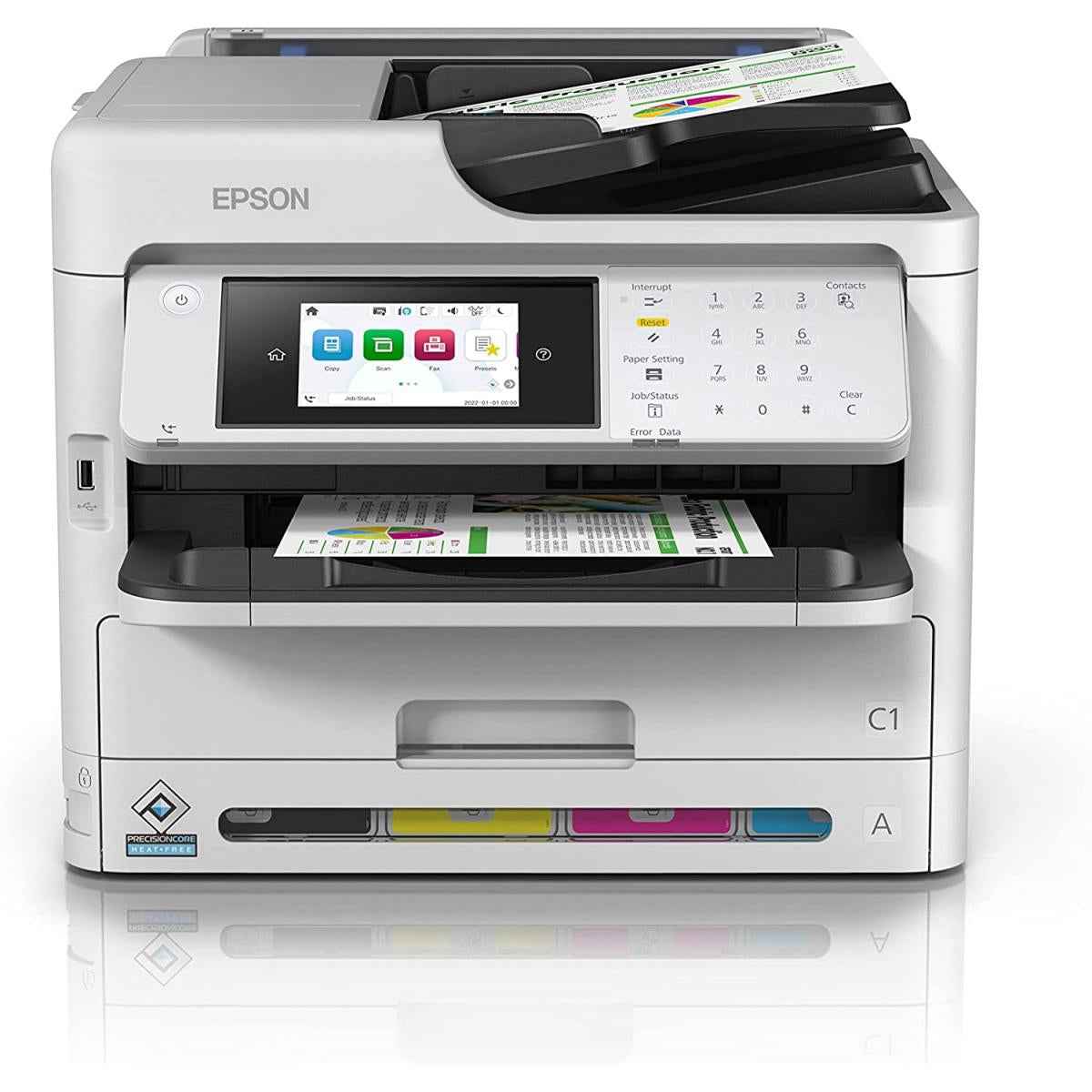 Epson Workforce Pro Wf C5890dwf 4 In 1 Color Multifunion Duplex , Wireless & Network Printer