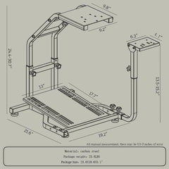 HAPPYGAME 6020 Steering Wheel Stand