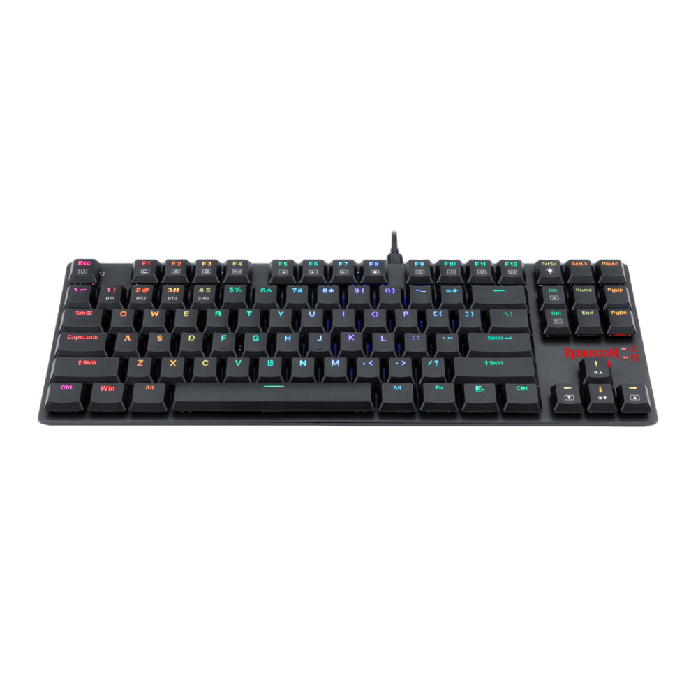 Redragon K607P-KBS Wireless 2.4G and Bluetooth Gaming Keyboard - CompuMe
