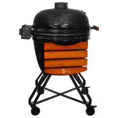 Badia Kamado Grill XX-Large 26 Inch - Black