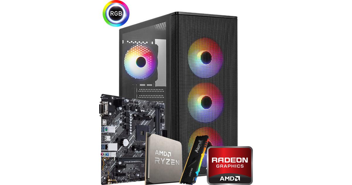 AMD RYZEN 7 5700G // VEGA 7 Integrated Graphics // 16GB RAM - APU Custom Build