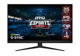 Gaming Monitor MSI G321Q Flat 31.5" IPS 2560x1440 2K 170Hz, 1ms Display Colors 1.07B HDR Ready, adjustable Black / 3 Years Warranty