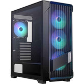 Raidmax Meshian X603 Lite Atx Mesh Front Tempered Glass 4x 120mm Argb Fan Preinstalled Supports Up To 400mm Gpu Black