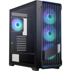 Raidmax Meshian X603 Lite Atx Mesh Front Tempered Glass 4x 120mm Argb Fan Preinstalled Supports Up To 400mm Gpu Black