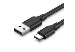 UGREEN USB-C to USB 2.0 A Male Fast Charging Data Cable Durable PVC - Black 1.5M (US287)