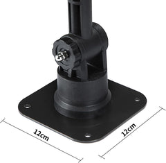 Wave 3 Wall Mount Stand,Microphone Folding Ceiling Rotating Holder Compatible with Elgato Wave 3 1 Microphone, Facecam Webcam, Key Light - 1/4-20 Thread