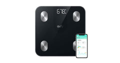 Eufy Smart Scale A1 with Bluetooth, Body Fat Scale, Wireless Digital, 12 Measurements, Weight/Body Fat/BMI, Fitness Body Composition Analysis, Black.