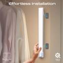 Promate 40cm LED Light with Motion Sensor, 100lm Brightness, Energy-Efficient 4W LEDs, USB-C Rechargeable 2000mAh Battery, Easy Adhesive Installation, Ideal for Under Cabinet Use, Lumia-40